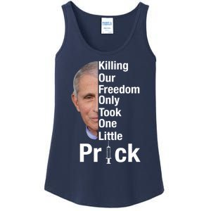 Killing Our Freedom Only Took One Little Prick Anti Faucci Ladies Essential Tank