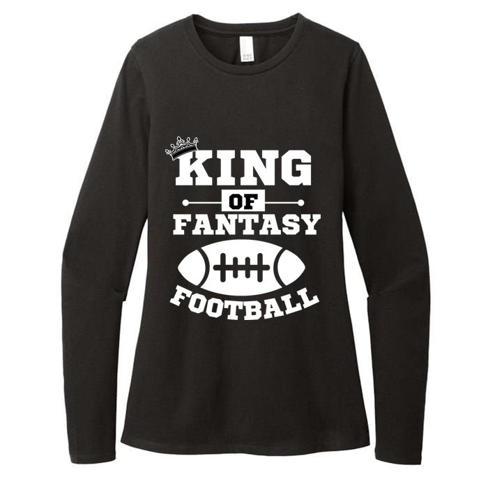 King Of Fantasy Football/ Funny Fantasy Football Womens CVC Long Sleeve Shirt