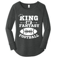 King Of Fantasy Football/ Funny Fantasy Football Women's Perfect Tri Tunic Long Sleeve Shirt