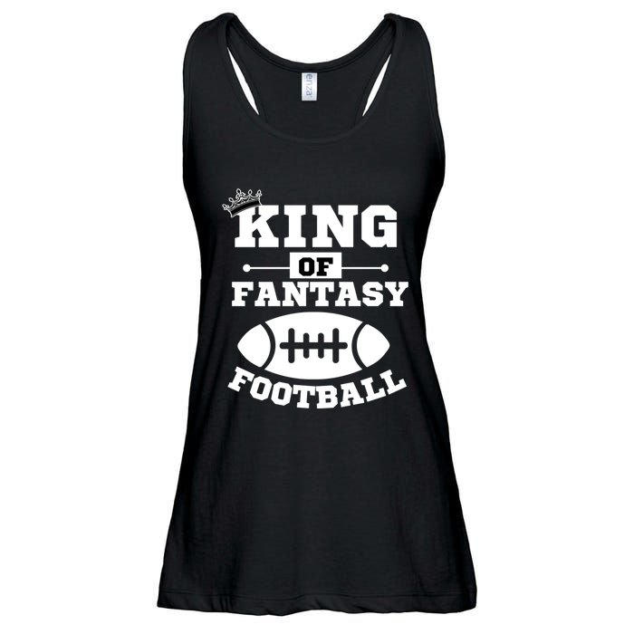 King Of Fantasy Football/ Funny Fantasy Football Ladies Essential Flowy Tank