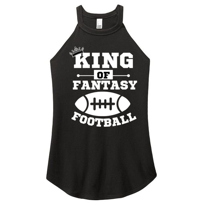 King Of Fantasy Football/ Funny Fantasy Football Women's Perfect Tri Rocker Tank