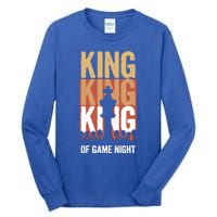 King Of Game Night Gift Tall Long Sleeve T-Shirt