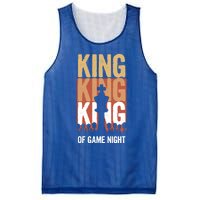 King Of Game Night Gift Mesh Reversible Basketball Jersey Tank