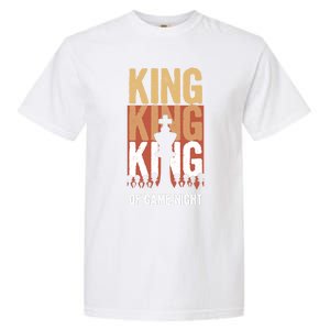 King Of Game Night Gift Garment-Dyed Heavyweight T-Shirt