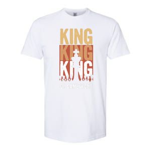 King Of Game Night Gift Softstyle CVC T-Shirt