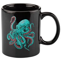 Kraken Octopus Gift 11oz C Handle Ceramic Mug