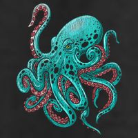 Kraken Octopus Gift 11oz C Handle Ceramic Mug