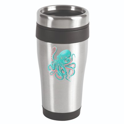 Kraken Octopus Gift 16oz Travel Tumbler