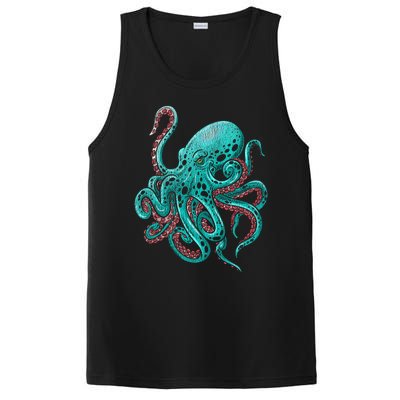 Kraken Octopus Gift PosiCharge Competitor Tank