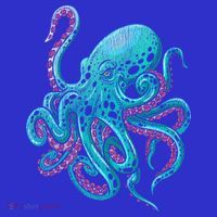 Kraken Octopus Gift Baby Bodysuit