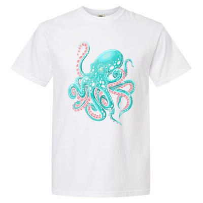 Kraken Octopus Gift Garment-Dyed Heavyweight T-Shirt