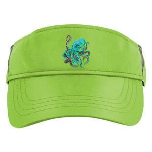 Kraken Octopus Gift Adult Drive Performance Visor