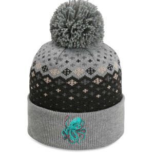 Kraken Octopus Gift The Baniff Cuffed Pom Beanie