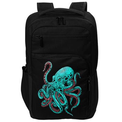 Kraken Octopus Gift Impact Tech Backpack