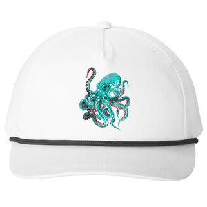 Kraken Octopus Gift Snapback Five-Panel Rope Hat