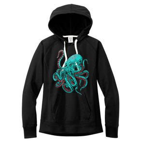 Kraken Octopus Gift Women's Fleece Hoodie