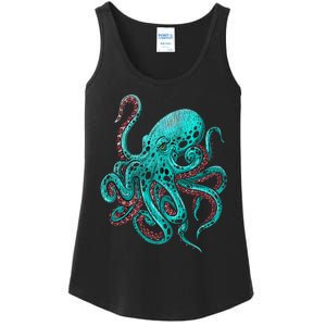 Kraken Octopus Gift Ladies Essential Tank