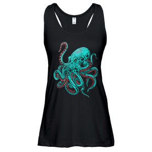 Kraken Octopus Gift Ladies Essential Flowy Tank