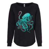 Kraken Octopus Gift Womens California Wash Sweatshirt