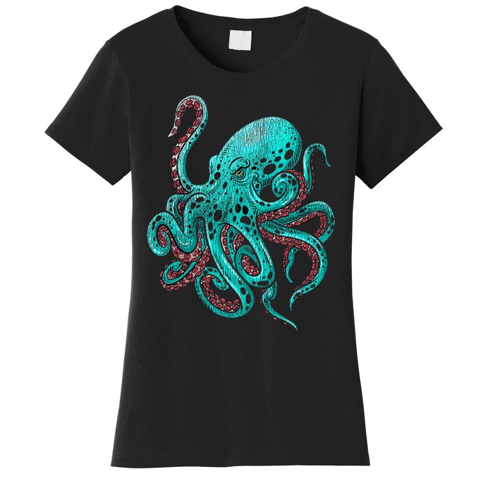 Kraken Octopus Gift Women's T-Shirt