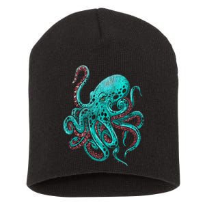 Kraken Octopus Gift Short Acrylic Beanie