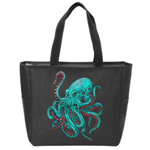 Kraken Octopus Gift Zip Tote Bag