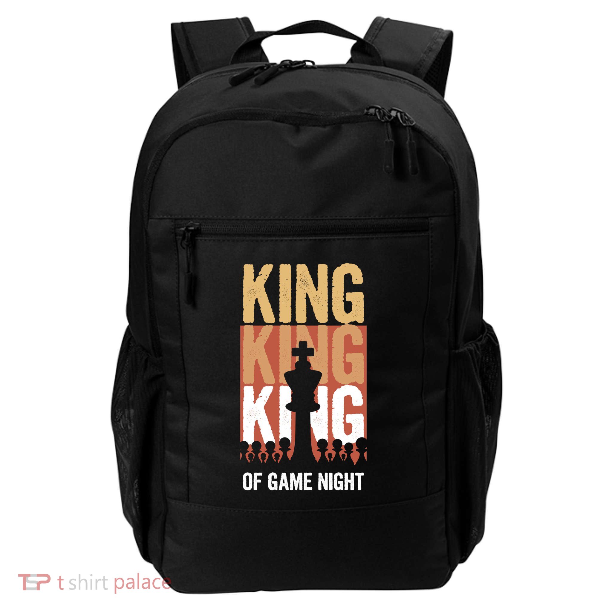 King Of Game Night Funny Gift Backpack