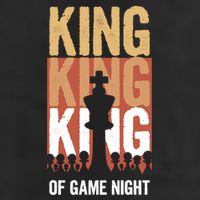 King Of Game Night Funny Gift Adult Drive Performance Visor