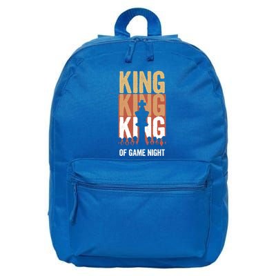 King Of Game Night Funny Gift 16 in Basic Backpack