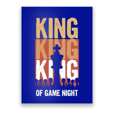 King Of Game Night Funny Gift Poster