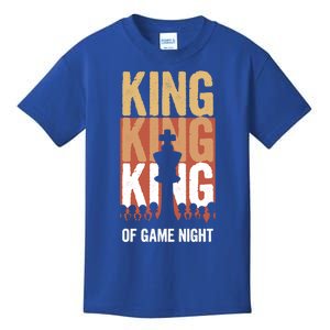 King Of Game Night Funny Gift Kids T-Shirt