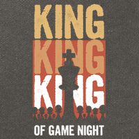 King Of Game Night Funny Gift Cotton Canvas Backpack