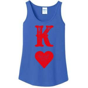 King Of Hearts Playing Cards Couples Halloween Costume Gift Ladies Essential Tank