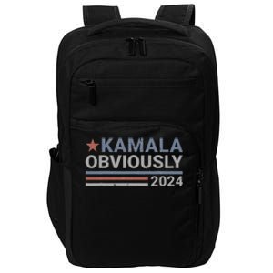 Kamala Obviously Harris 2024 Impact Tech Backpack