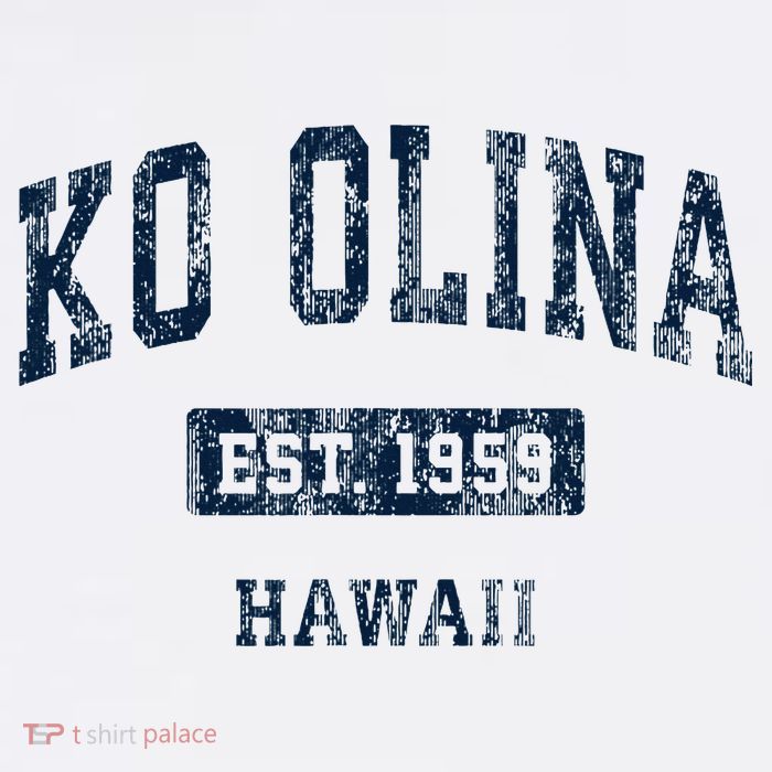 Ko Olina Hawaii Hi Vintage Sports Established Flatbill Hat