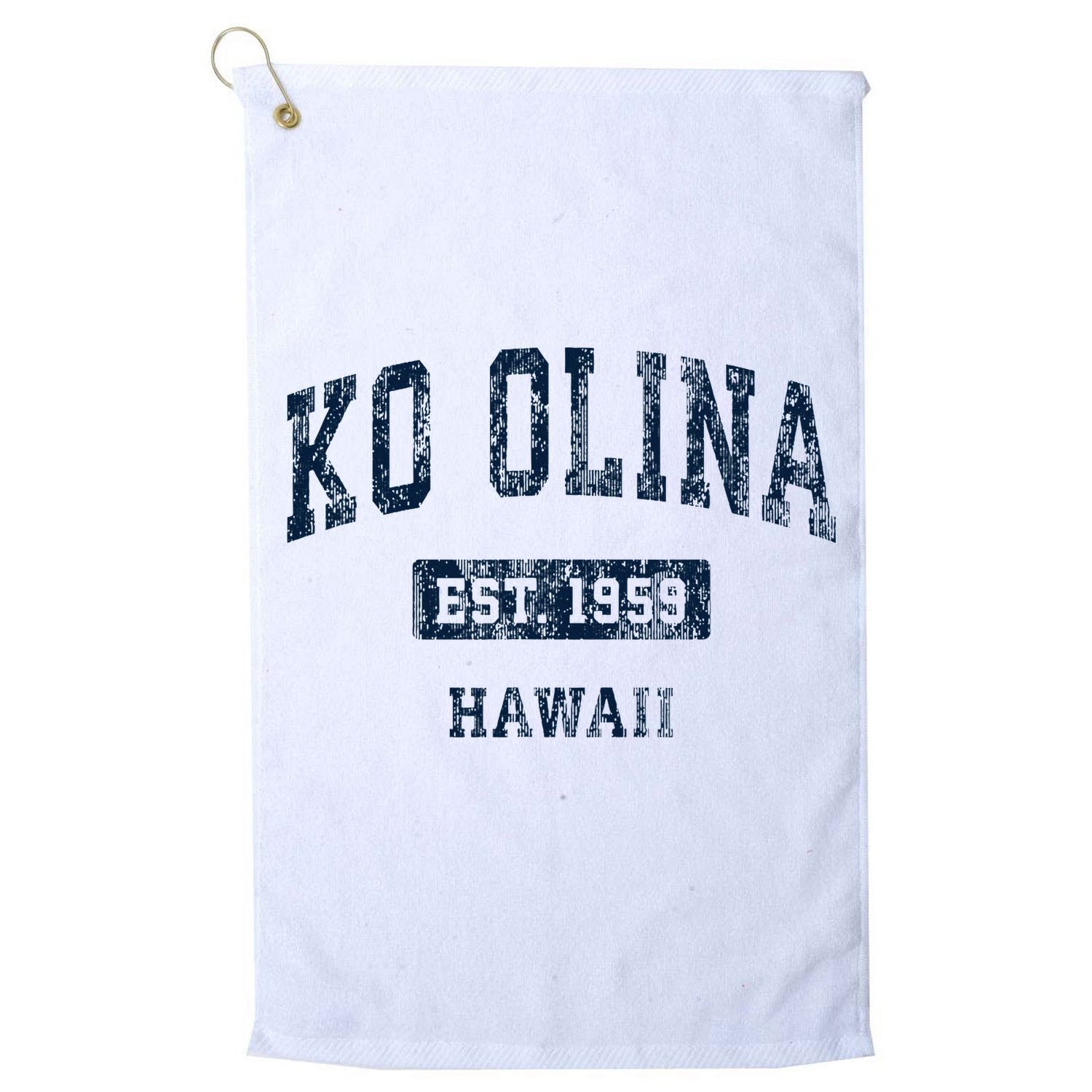 Ko Olina Hawaii Hi Vintage Sports Established Golf Towel
