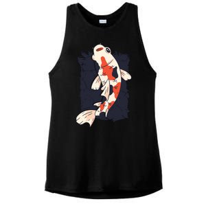 Koi Fish Ladies PosiCharge Tri-Blend Wicking Tank