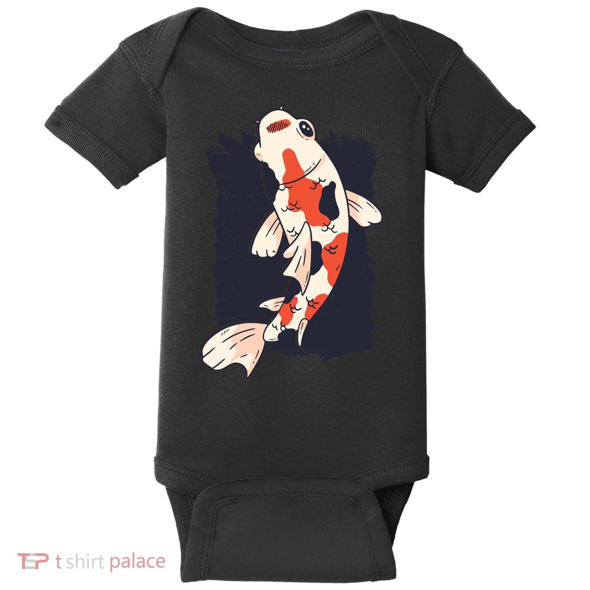 Koi Fish Baby Bodysuit