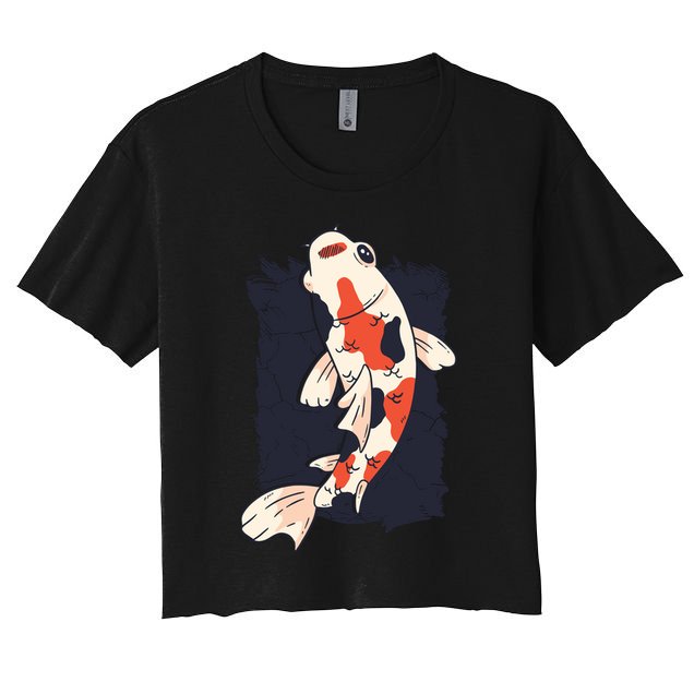 Koi Fish Crop Top