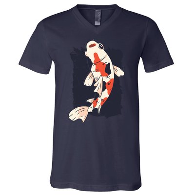 Koi Fish V-Neck T-Shirt