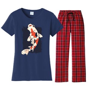 Koi Fish Women's Flannel Pajama Set