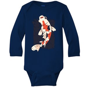 Koi Fish Baby Long Sleeve Bodysuit