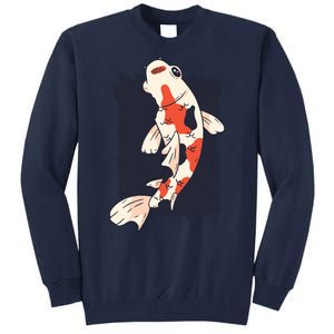 Koi Fish Tall Sweatshirt