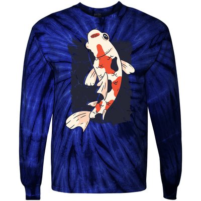 Koi Fish Tie-Dye Long Sleeve Shirt