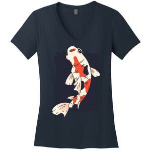 Koi Fish Women's V-Neck T-Shirt