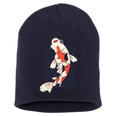 Koi Fish Short Acrylic Beanie