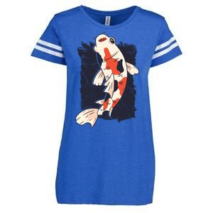 Koi Fish Enza Ladies Jersey Football T-Shirt