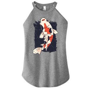 Koi Fish Women's Perfect Tri Rocker Tank