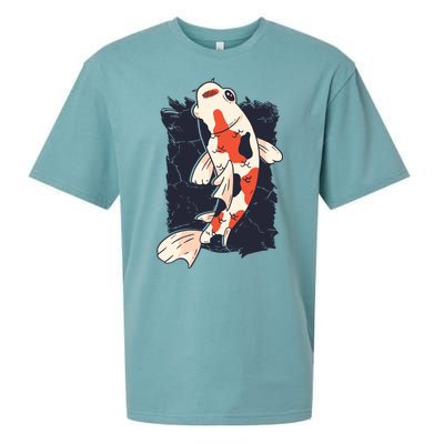 Koi Fish Sueded Cloud Jersey T-Shirt