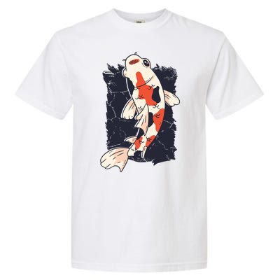 Koi Fish Garment-Dyed Heavyweight T-Shirt